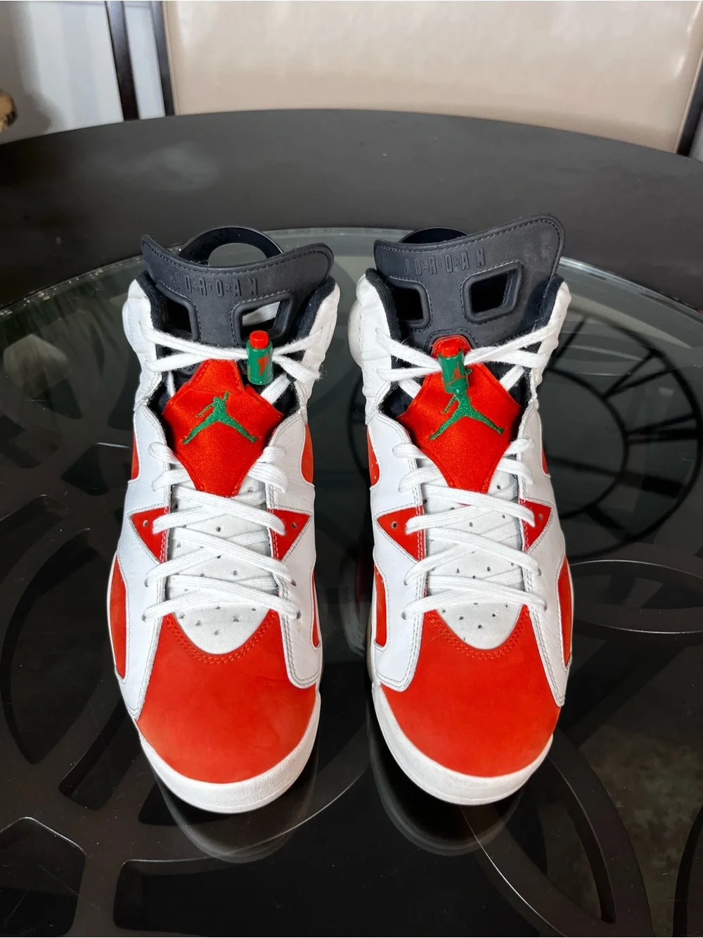 Nike Air Jordan 6 VI Retro Gatorade Orange Men Sz 10.5